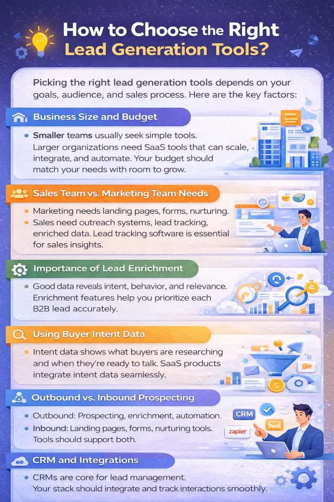 How to Choose the Right Lead Generation Tools