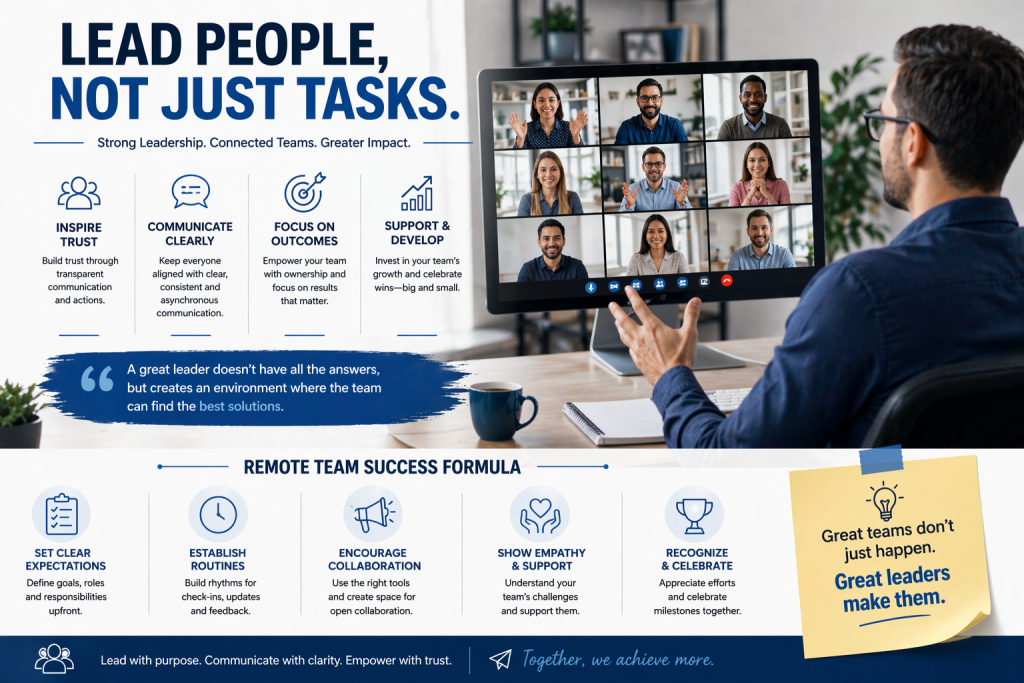 Leading remote teams effectively