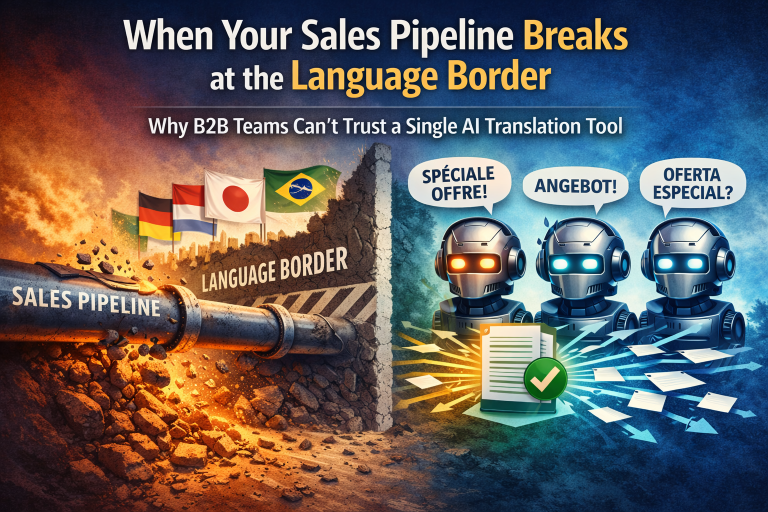 Your Sales Pipeline Breaks the Moment It Crosses a Language Border.