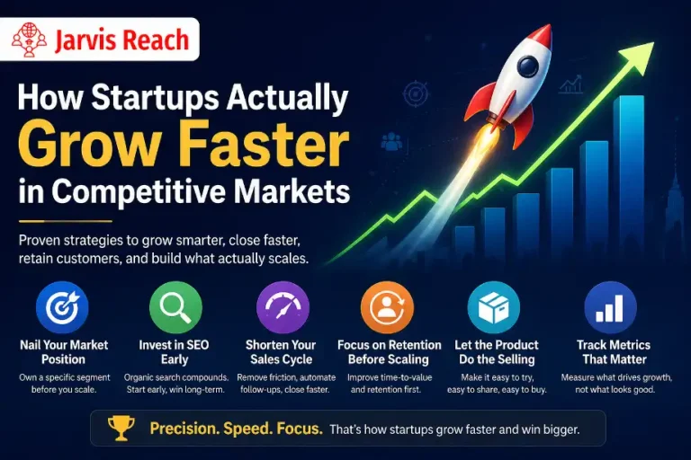 How Startups Actually Grow Faster in Competitive Markets