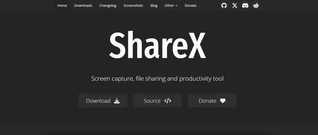 ShareX Screen Recording Software